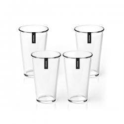 글라스락 내열강화 샤이닝 유리 텀블러 4p 투명 500ml