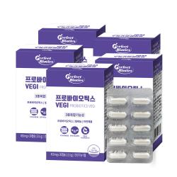 퍼펙트바이오틱스 프로바이오틱스 Vegi 30정 5개