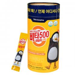 광동제약 비타 500 데일리 스틱 펭수 에디션 2g 180개