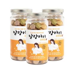 브랜드없음 말랑하리 강아지 수제간식 150g, 소고기 + 황태 혼합맛, 3개