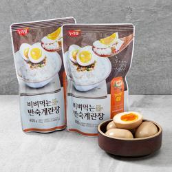 누리웰 비벼먹는 반숙 계란장 400g 2입