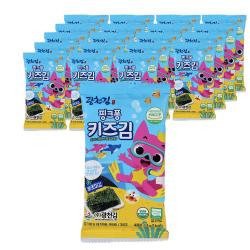 광천김 X 핑크퐁 키즈김 무조미 김 1.5g 20개