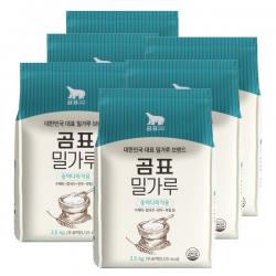 곰표 밀가루 중력다목적용 2.5kg 6개