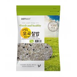 대구농산 국산 대보름 오곡찰밥 1kg 1개