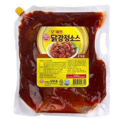 오뚜기 오쉐프 닭강정소스 2kg 1개