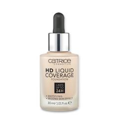 캐트리스 Hd 리퀴드 커버리지 파운데이션 30ml 010 라이트베이지 1개
