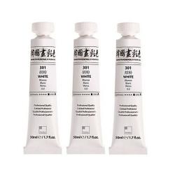 신한화구 한국화물감 301 호분 3p 50ml 1색