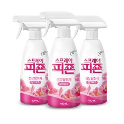 피죤 스프레이 핑크로즈 본품 490ml 3개