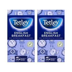 테틀리 잉글리쉬 브렉퍼스트 티백, 2g, 50개