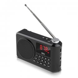 브리츠 휴대용 블루투스 Fm라디오 스피커 Bz Lv990 블랙