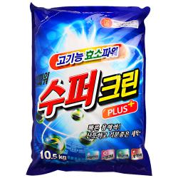 슈퍼크린 플러스 분말세제, 10.5kg, 1개