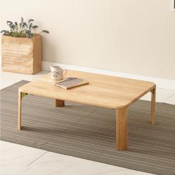 조은세상 고무나무 원목 테이블 800 X 600 Mm 내추럴