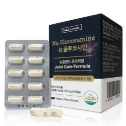 뉴와이즈 초록잎홍합 무릎관절 연골 프리미엄 글루코사민 1개 60정