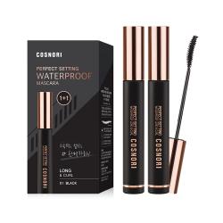 코스노리 퍼펙트세팅 워터프루프 마스카라 롱앤컬 7ml 단일색상 2개