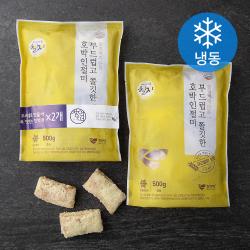 창억 부드럽고 쫄깃한 호박인절미 냉동 500g 2팩