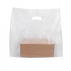 담다 무지투명 비닐 쇼핑백 24 X 35 X 폭 12 Cm 100개
