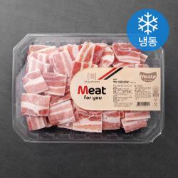 미트포유 옛날 삼겹살 구이용 냉동 1kg 1개