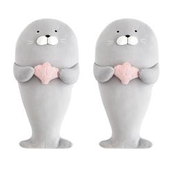 보보 모찌 안전벨트 쿠션 그레이 2개