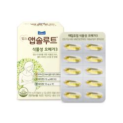 맘스앱솔루트 매일유업 식물성 오메가3 42g 60정 1개