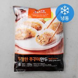 한만두 투명한 쭈꾸미 만두 냉동 1kg 1개