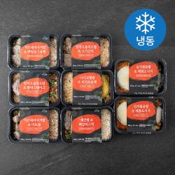 마시뜨랑 도시락 볶음밥 250g x 6팩 + 김치볶음밥 250g x 2팩 (냉동), 1세트