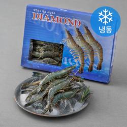 다이아몬드 홍다리 얼룩새우 30마리 냉동 500g 1팩