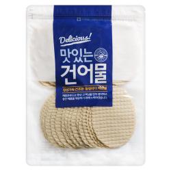 해맑은푸드 맛나포 튀김쥐포 400g 1개입