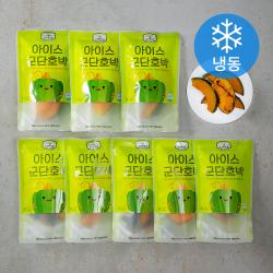 아이스 군단호박 냉동 100g 8개