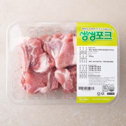 생생포크 한돈 1등급 갈비 냉장 1000g 1팩