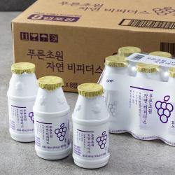 푸른초원자연 포도 비피더스, 140ml, 24개