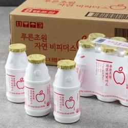푸른초원자연 사과 비피더스 140ml 24개