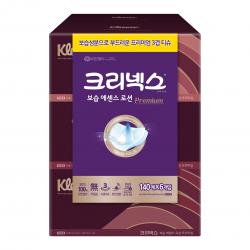 크리넥스 보습에센스 로션 미용티슈 3겹, 140개입, 6개
