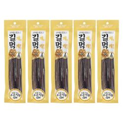 참좋은간식 길개먹개 강아지 간식 2p, 5개, 소고기맛