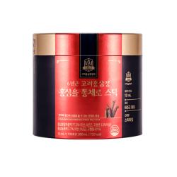 고려홍삼중앙회 6년근 고려홍삼정 홍삼을 통채로 스틱 100개 10ml