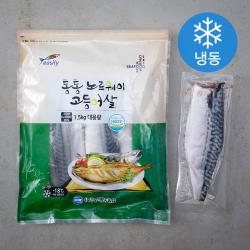 통통 노르웨이 고등어살 냉동 1.5kg 1팩