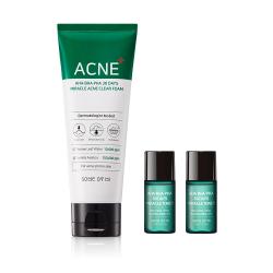 썸바이미 아하 · 바하 · 파하 30 데이즈 미라클 아크네 클리어 폼 100ml + 미라클 토너 6ml X 2p 세트 1세트