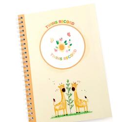 제이밀크 쌍둥이 수유 일지 무럭무럭 기린둥이 Yellow 1개