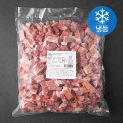 미트포유 미국산 돈육 전지 찌개용 10 x 20 x 50 mm (냉동), 3kg, 1개