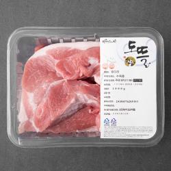 도뜰 파머스팩 한돈 앞다리 수육용 냉장 1kg 1개