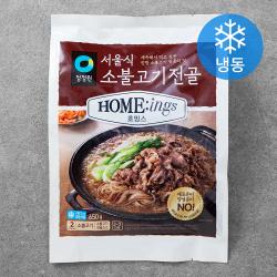 청정원 호밍스 서울식 소불고기전골 냉동 650g 1개