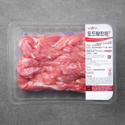 도드람한돈 등심꽃살 구이용 1등급 냉장 1kg 1개