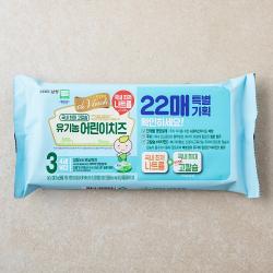 드빈치 자연방목 유기농 어린이치즈 3단계 22매, 374g, 1개