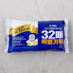 드빈치 자연방목 체다 슬라이스 치즈 32매입, 576g, 1개