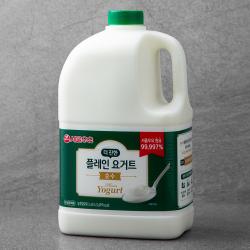 서울우유 더진한 순수 플레인 요거트 2.45l 1개