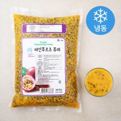 신정푸드 패션후르츠 퓨레 냉동 2kg 1개