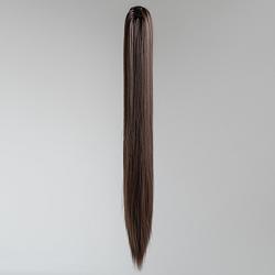 가발나라 여자 미니핀 집게형 포니테일 롱스트레이트 부분가발, 내츄럴브라운, 1개