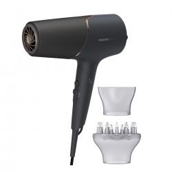 필립스 5000 시리즈 써모 쉴드 헤어 드라이기 Bhd538/29 2200w Bhd538/29 블랙 + 로즈골드