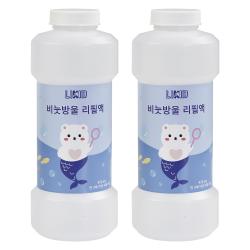  쿠팡 직수입 라이키드 비눗방울 리필액 Lik Bs03 472ml 2개