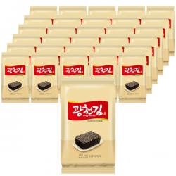 광천김 참 재래도시락 김 5g 96개