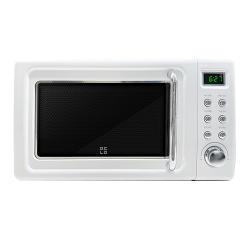 [쿠팡수입] 만듦 레트로 전자레인지 버튼식 20L, 20UX40-L